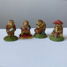 Vintage Hedgehog Ornaments