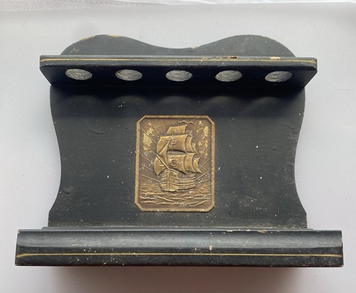 Wooden pipe rack vintage - pipe, 1930s