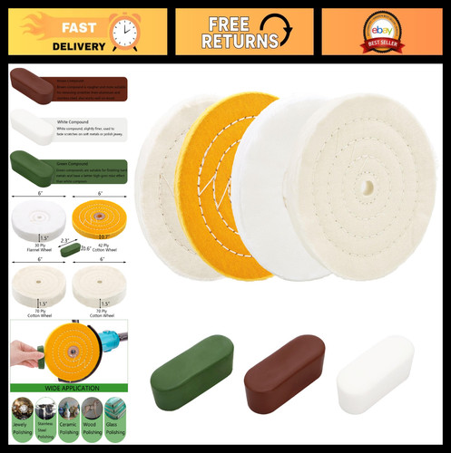 Pcs polishing wheels kit - pcs,