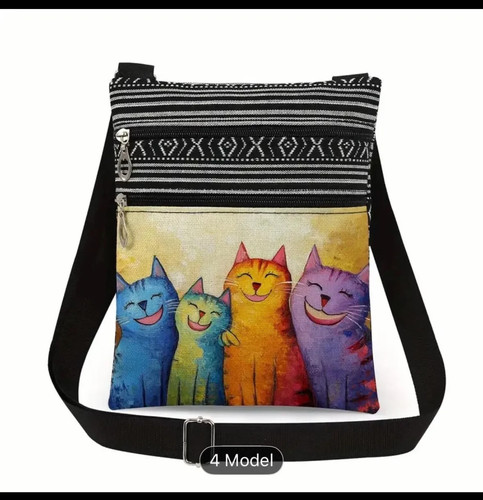 Polyester cat lovers print - polyester,
