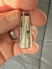  Antique Solid Silver Cheroot