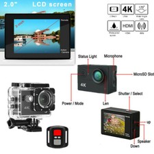 4K WiFi Motorcycle Helmet