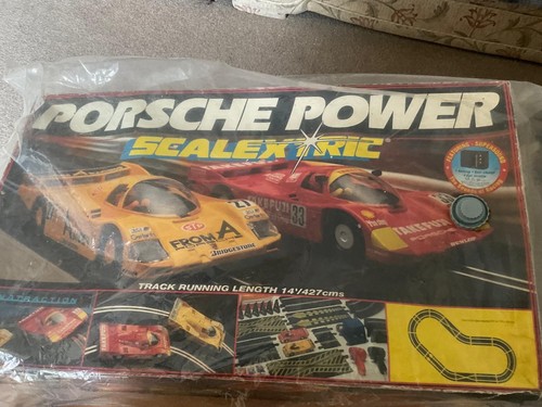 Scalextric porsche power boxed - porsche,