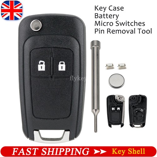 Button flip key shell case - button,