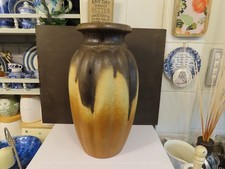 Vintage Scheurich Keramik 292-40 W.German Large Drip Glaze Vase.