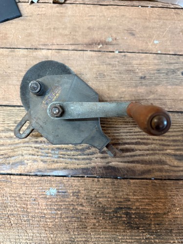 Vintage antique hand crank - antique,