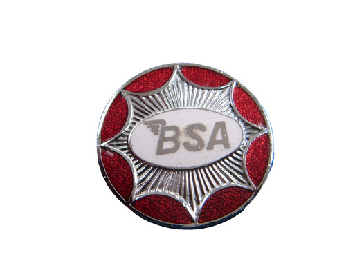 Vintage bsa motorcycle - vintage, large