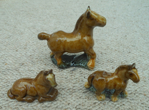 Wade vintage shire horse - , set