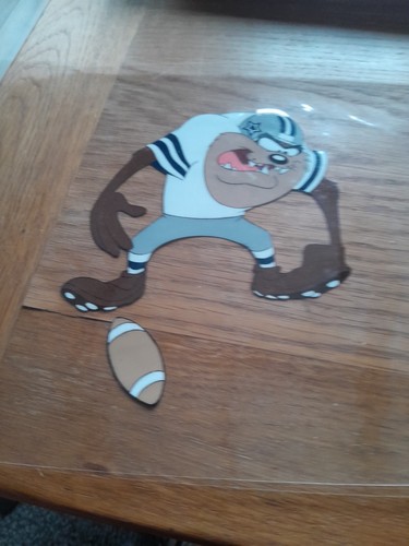 Tazmanian devil animation cel - tazmanian,