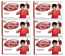 6 x Bars Of Lifebuoy Total
