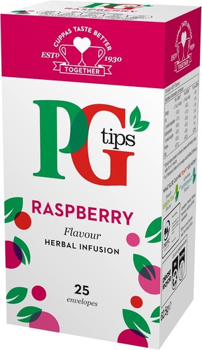 Tips raspberry tea envelops - pg,