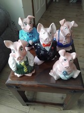 1980s nat west pigs family - ,