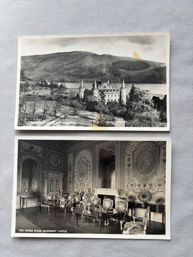 Inveraray castle postcards - castle,