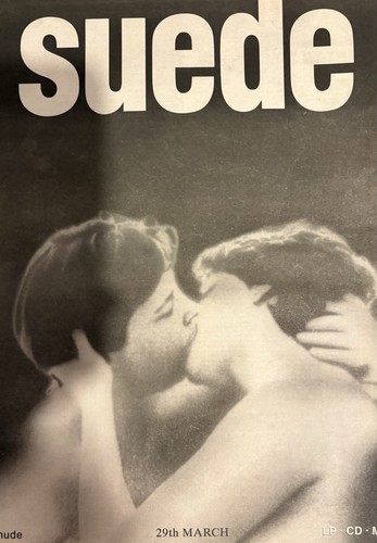Suede original print advert - print,