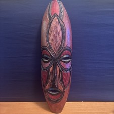 African Tribal Mask Wall