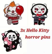 Set Of 3 Hello Kitty Pin