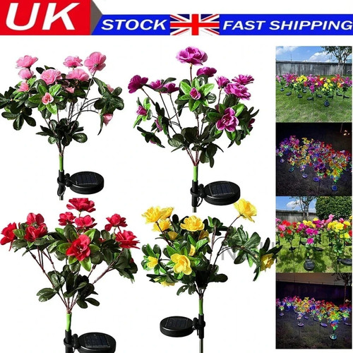 Led solar power flower - led,