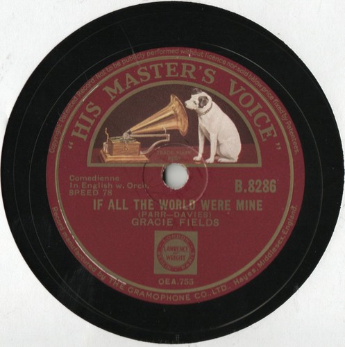 Gracie fields rarer if - fields, 78