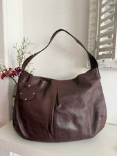 Tosca Blu Leather Hobo Slouchy