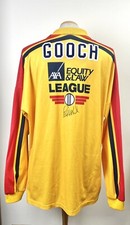 VINTAGE ORIGINAL 1993 ESSEX CCC GRAHAM GOOCH MATCH WORN COUNTY CRICKET SHIRT XL
