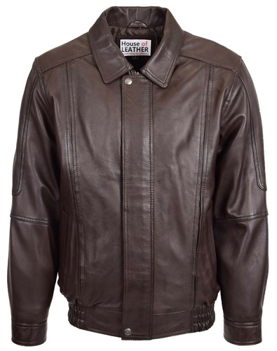 New mens real leather - new,