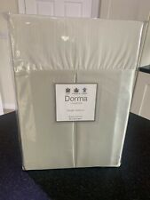 DORMA LONDON ROYAL DAMASK SINGLE VALANCE SOFT GREEN NEW IN PACKET
