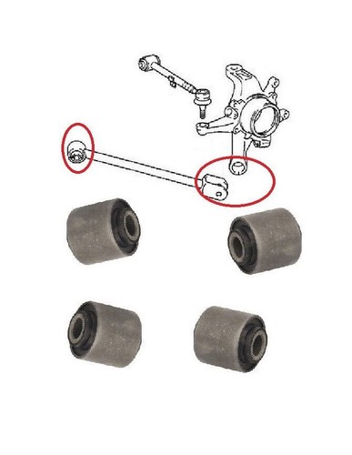 Rear control arm trailing - control,