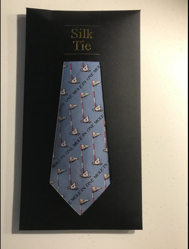 Simon drew humorous silk tie - humorous,