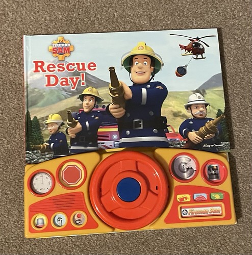 Interactive fireman sam - sam, book