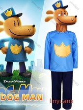 Kids Halloween Dog Man Cartoon