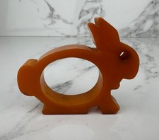 Vintage Amber Bakelite Animal