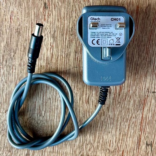 Gtech vacuum cleaner charger - vacuum,