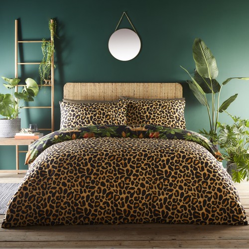 Leopard print duvet - print, cover
