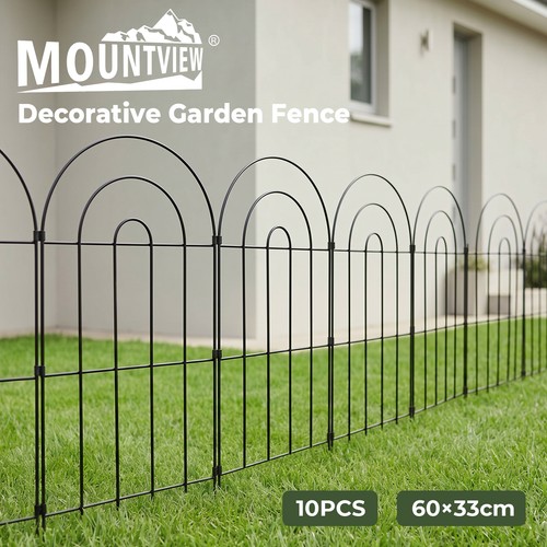 Mountview garden fence 10pc - garden,