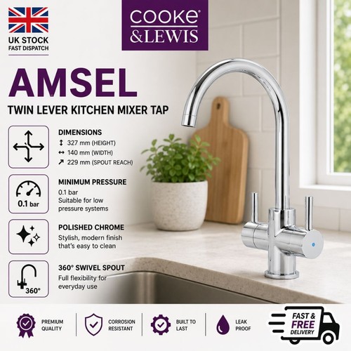 Cooke lewis amsel kitchen - cooke, &