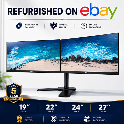 Dual monitor 27 - 22", /