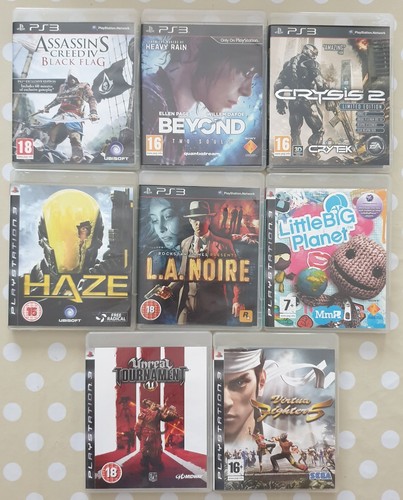 Ps3 game bundle complete - ps3, x8