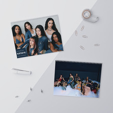 KATSEYE Beautiful Chaos 2026 Wall Calendar, 12-Month Kpop Girl Group Planner