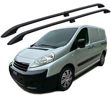 Black Roof Rack Rails Side