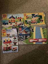 vintage modern lego manuals 5824 4628 10681 6531 daily mirror play map mat