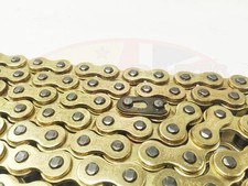 Heavy Duty 428-124 Motorcycle Drive Chain GOLD for Sukida Crosser SK125GY-A  