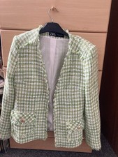Zara Ladies Tweed Lime Green
