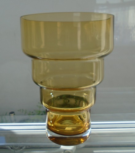 Unusual gold amber glass - unusual,