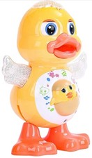 Musical Dancing Duck Toy for Kids LED Flashing Light Christmas Fun Gift Idea