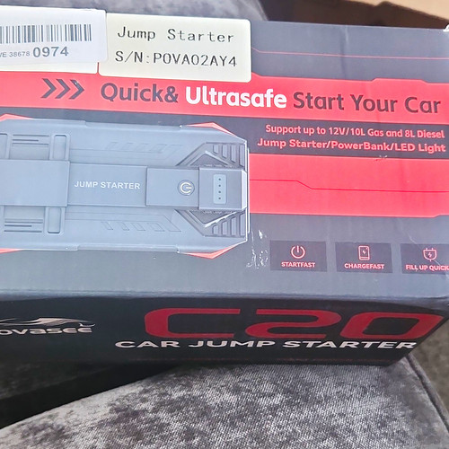 Car jumpstarter - car,