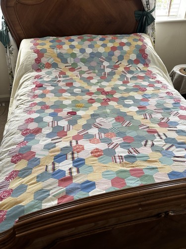 Handworked vintage patchwork - handworked,