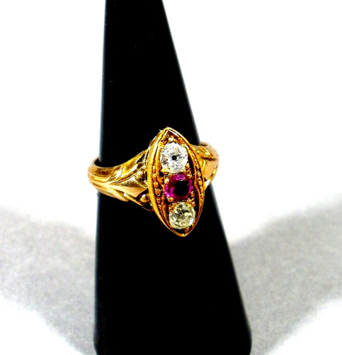 Antique 14ct gold victorian - 14ct,