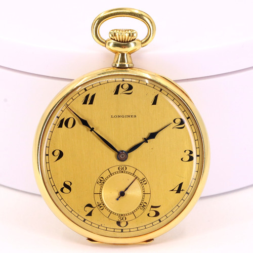 Vintage 18ct gold longines - 18ct,