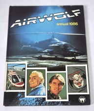 AIRWOLF 80's TV SERIES ANNUAL