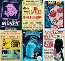 Music Metal Sign Plaque Tin